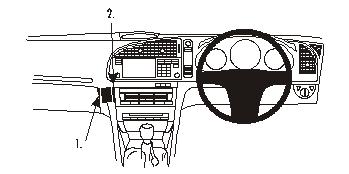 Brodit ProClip 653088 - Saab 9-3 2003-2006