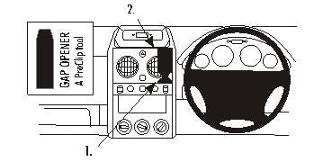 Brodit ProClip 653143 - Citroen Berlingo II 2003-2008