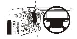 Brodit ProClip 653189 - Volvo FH series 2003-2013