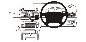 Brodit ProClip 653211 - Toyota Avensis 2003-2008