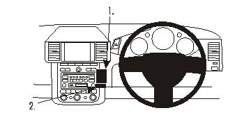 Brodit ProClip 653236 - Nissan Murano 2003-2008
