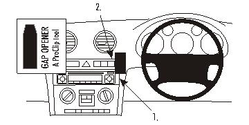 Brodit ProClip 653269 - Audi A3 2003-2006