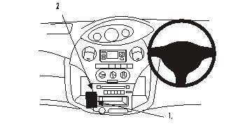 Brodit ProClip 653270 - Toyota Echo 2003-2005