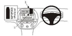 Brodit ProClip 653293 - Toyota RAV 4 2001-2003