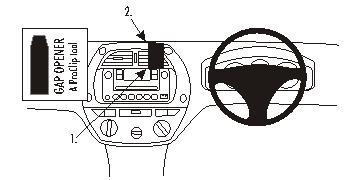 Brodit ProClip 653293 - Toyota RAV 4 2001-2003