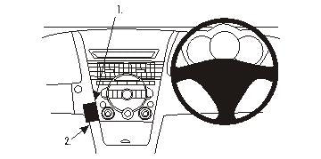 Brodit ProClip 653302 - Mazda RX-8 2004-2007