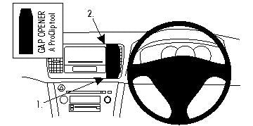 Brodit ProClip 653346 - Subaru Legacy 2003-2009
