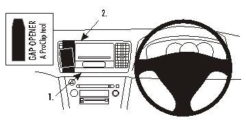 Brodit ProClip 653350 - Subaru Legacy 2003-2009