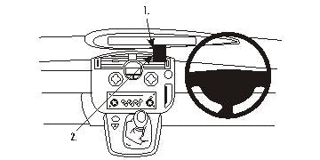Brodit ProClip 653351 - Renault Scénic 2004-2009