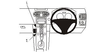 Brodit ProClip 653361 - Volvo C30 2004-2015