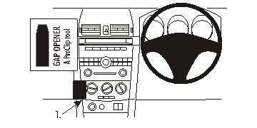 Brodit ProClip 653371 - Mazda 3 2004-2009