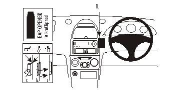 Brodit ProClip 653380 - Toyota Celica 2000-2005