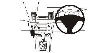 Brodit ProClip 653389 - Subaru Legacy 2003-2009