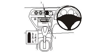 Brodit ProClip 653400 - Honda Integra 2003-2007