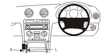 Brodit ProClip 653415 - Audi A3 2003-2012