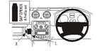 Brodit ProClip 653436 - Volkswagen Caddy 2004-2015