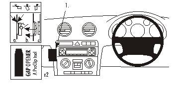 Brodit ProClip 653439 - Audi A3 2003-2006