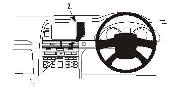 Brodit ProClip 653483 - Audi A6 2004-2009