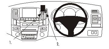 Brodit ProClip 653486 - Lexus RX Series 2004-2009