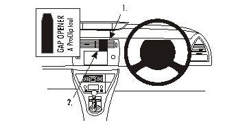 Brodit ProClip 653534 - Citroen C4 2005-2010