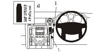 Brodit ProClip 653572 - Land Rover Discovery 3 2005-2009