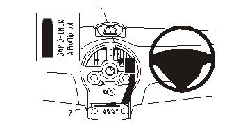 Brodit ProClip 653574 - Renault Grand Modus 2005-2013