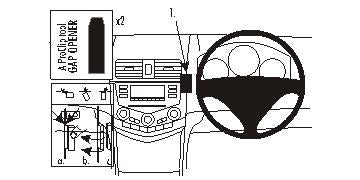 Brodit ProClip 653581 - Honda Accord 2003-2007