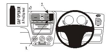 Brodit ProClip 653590 - Kia Picanto
