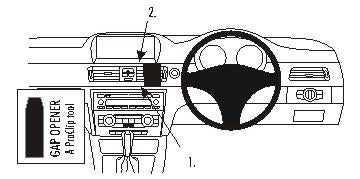Brodit ProClip 653594 - BMW 3-Serie E90, E91, E92, E93 2005-2012