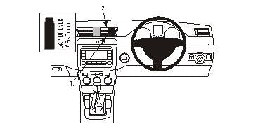 Brodit ProClip 653603 - Volkswagen Passat 2009-2017