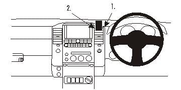 Brodit ProClip 653613 - Nissan King Cab 2005-2010