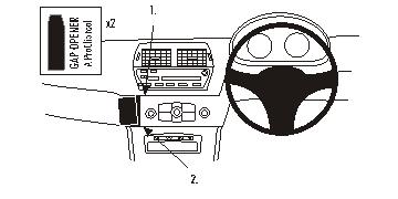 Brodit ProClip 653655 - BMW Z4 2003-2008