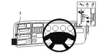 Brodit ProClip 653674 - Scania P-series 2005-2017