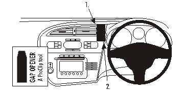 Brodit ProClip 653714 - Seat Leon 2006-2012