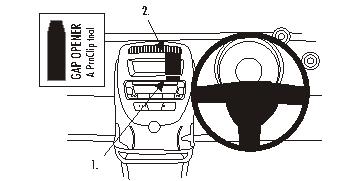 Brodit ProClip 653716 - Citroen 107 2006-2014