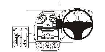 Brodit ProClip 653731 - Ford Fiesta 2006-2008