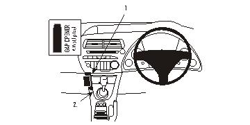 Brodit ProClip 653733 - Honda Civic 2006-2011