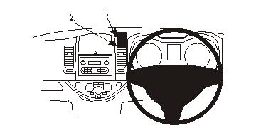 Brodit ProClip 653735 - Nissan Note 2006-2012