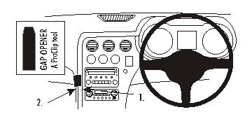 Brodit ProClip 653744 - Alfa Romeo 159 2006-2013