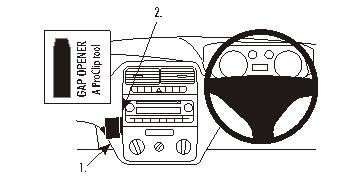 Brodit ProClip 653746 - Fiat Punto Grande 2006-2013