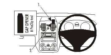 Brodit ProClip 653747 - Hyundai Getz 2006-2010