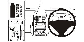 Brodit ProClip 653748 - Hyundai Getz 2006-2010