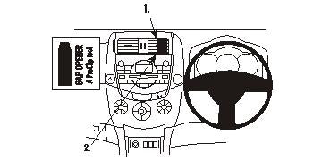 Brodit ProClip 653753 - Toyota RAV 4 2006-2012