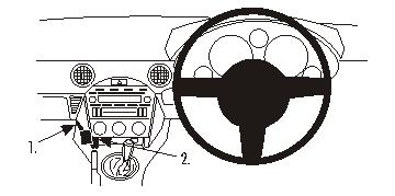 Brodit ProClip 653755 - Mazda MX-5 2006-2008