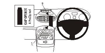 Brodit ProClip 653796 - Renault Clio III 2006-2012