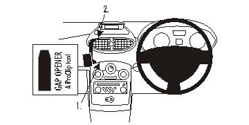 Brodit ProClip 653799 - Renault Clio III 2006-2012