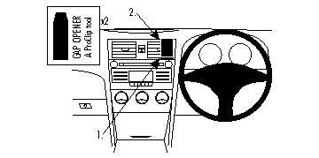 Brodit ProClip 653833 - Toyota Camry 2007-2011