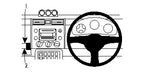Brodit ProClip 653838 - Toyota FJ Cruiser 2007-2015