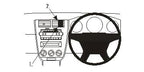 Brodit ProClip 653843 - Dodge Caliber 2007-2009