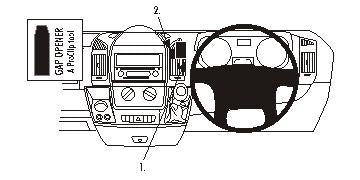 Brodit ProClip 653876 - Citroen Boxer 2007-2024